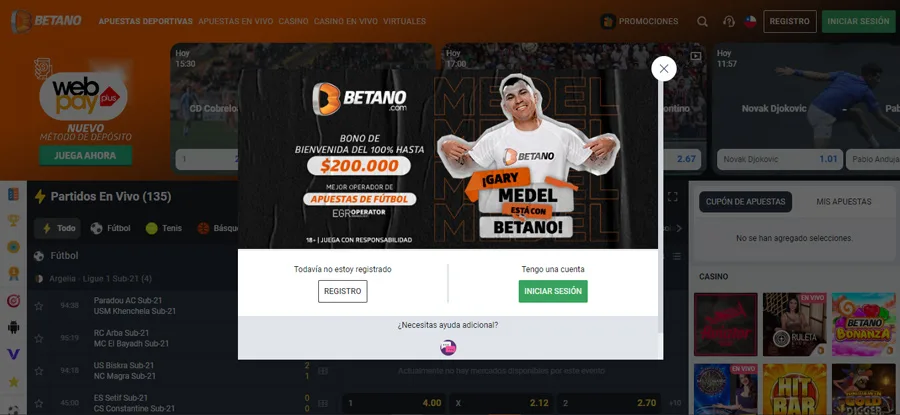 Betano Chile Guide — Los términos y condiciones se leen como un contrato